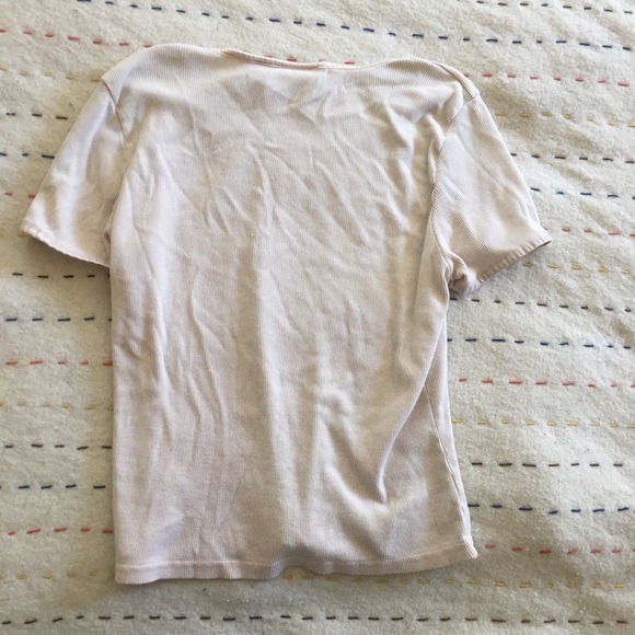 🧿Beige Tee - Picture 3 of 3